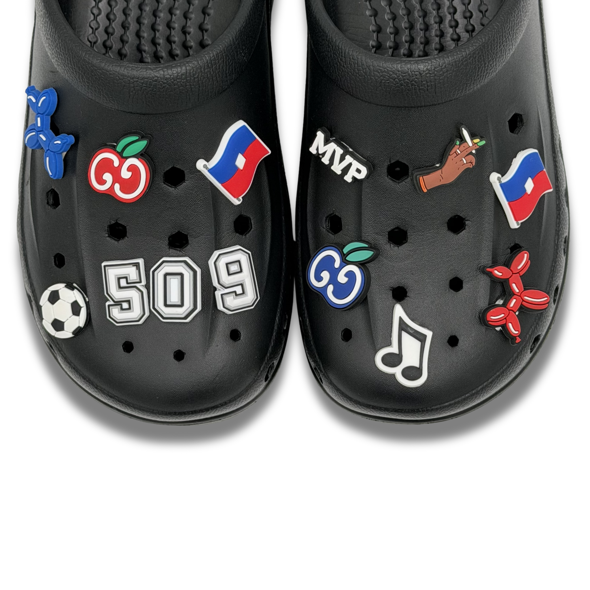 Pack 13 Pin's pour Clogs - Haïti