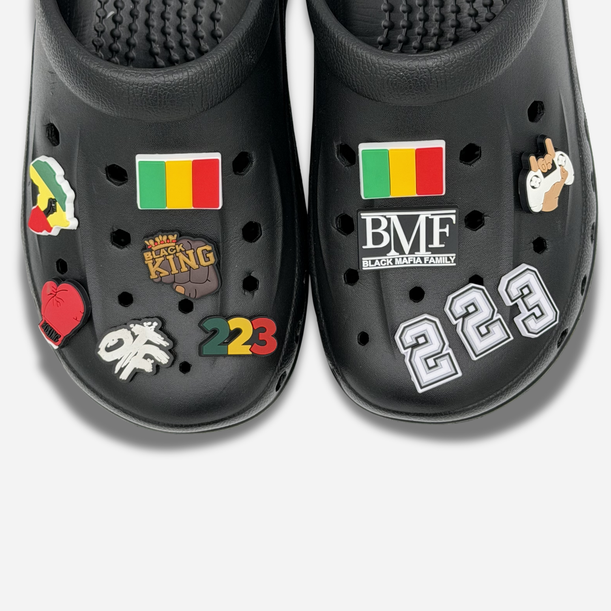 Pack 13 Pin's pour Clogs - Mali