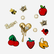 Pack 13 Pin's pour Clogs - Tutti Frutti