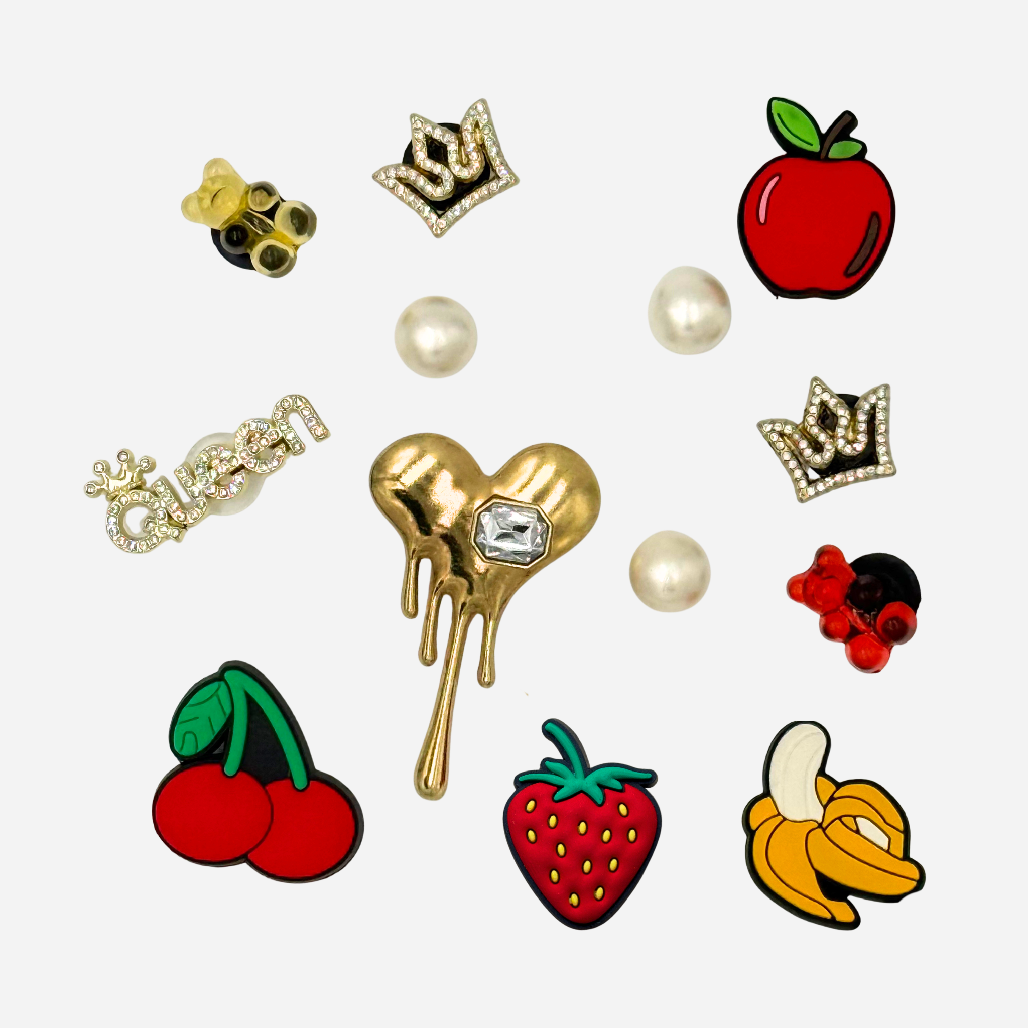 Pack 13 Pin's pour Clogs - Tutti Frutti
