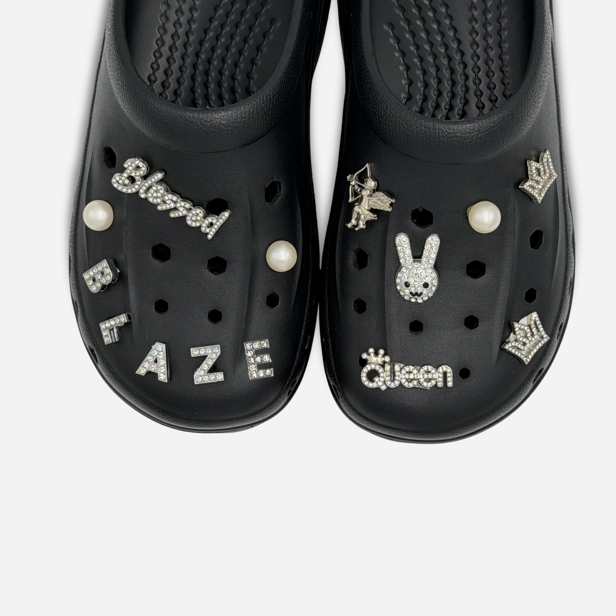Pack 14 pin's pour Clogs - Argent