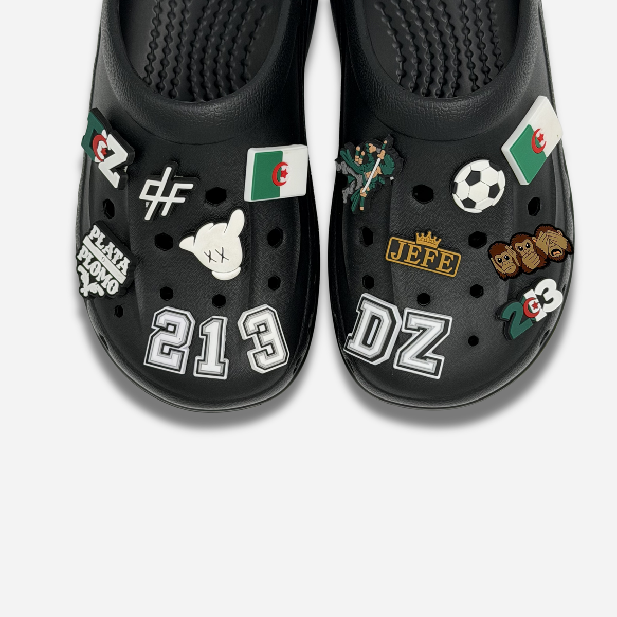11er-Packung Stollennadeln für Clogs – Algerien