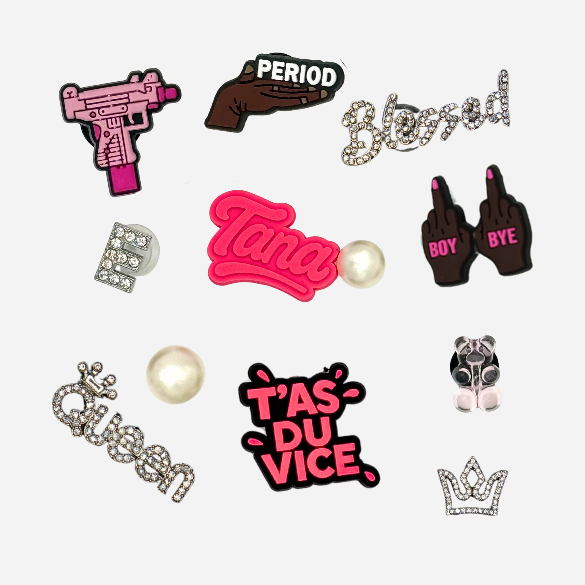 Pack 12 Pin's - Elysha