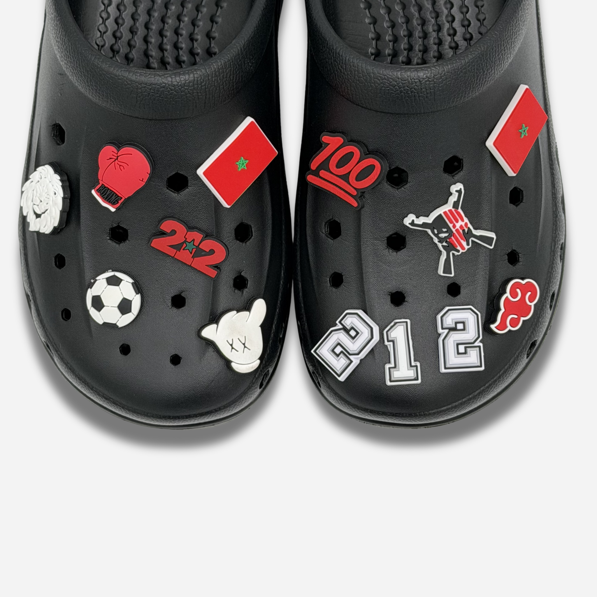 Pack 12 Pin's pour Clogs - Maroc