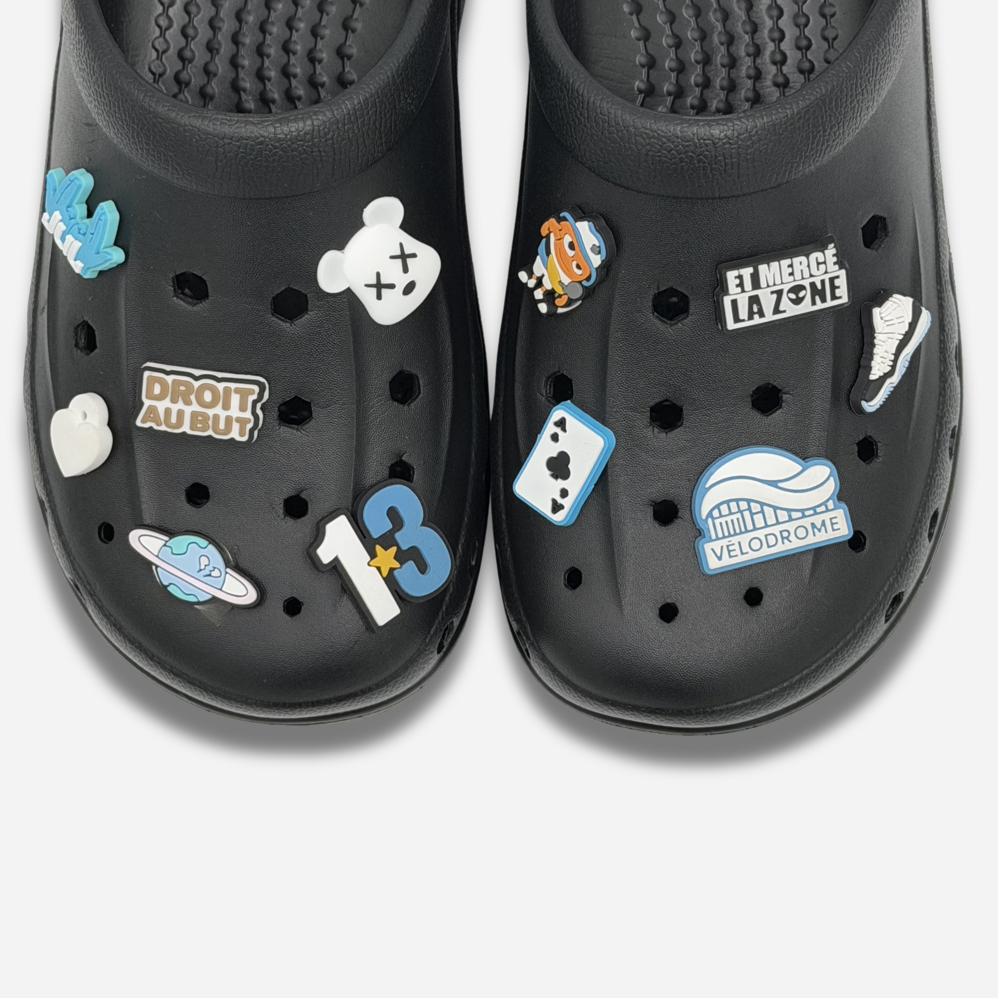 Pack pin's pour Clogs - Marseille Bleu Ciel