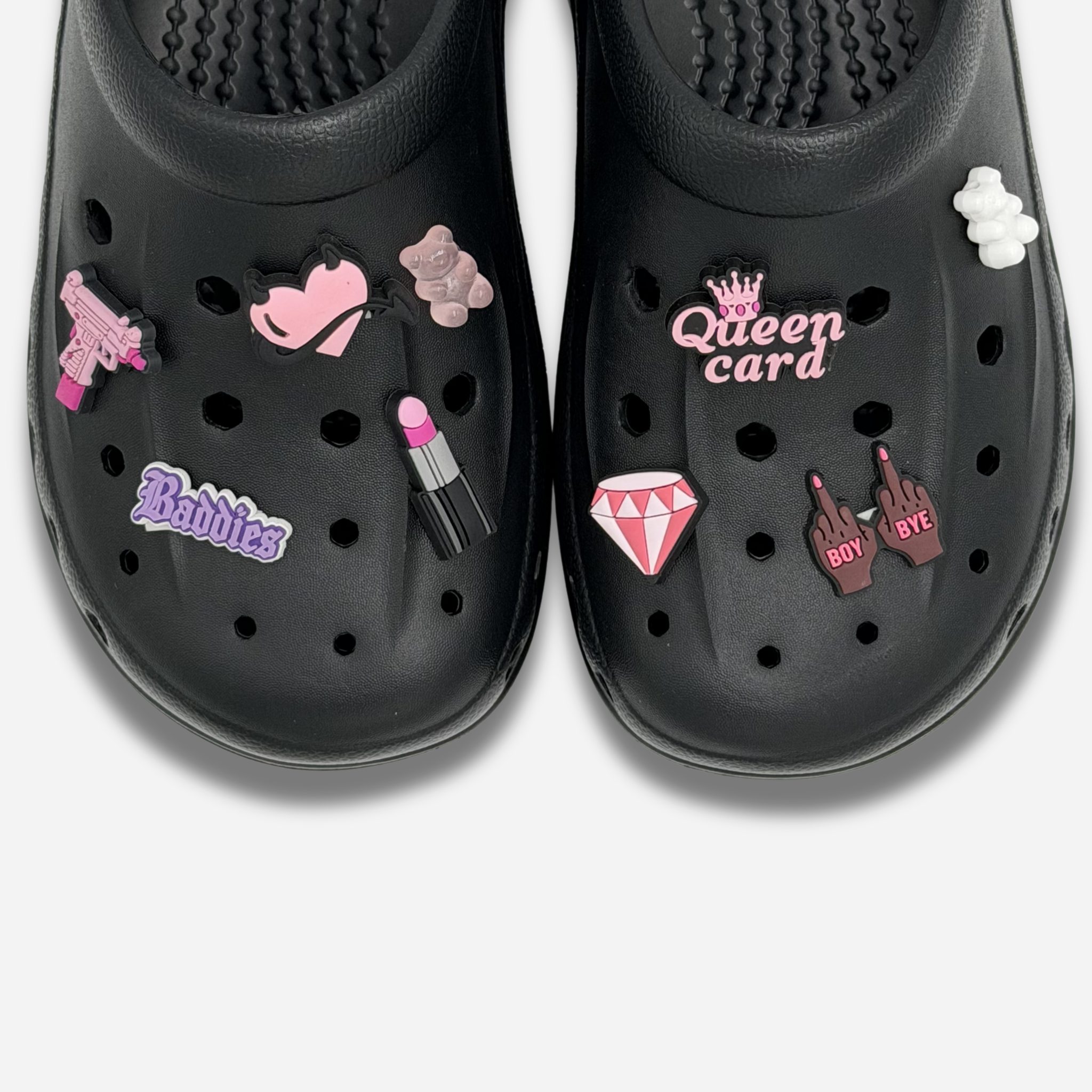 Pack 10 pin's pour Clogs - Boss lady