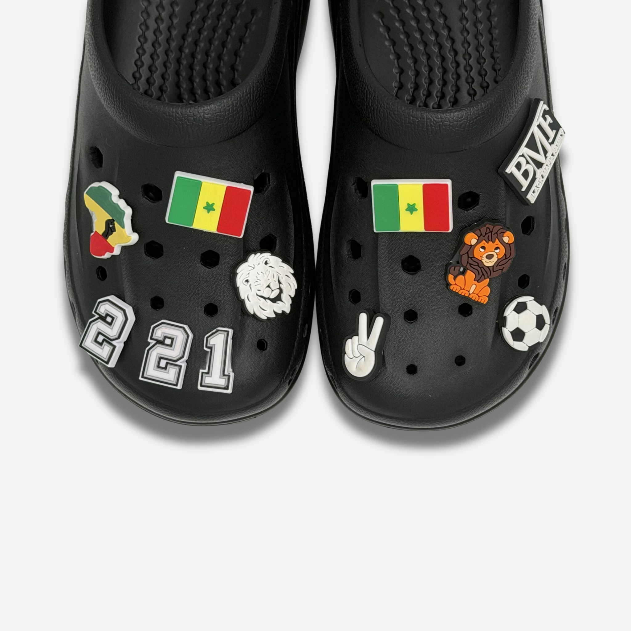 Pack 11 Pin's pour Clogs - Sénégal