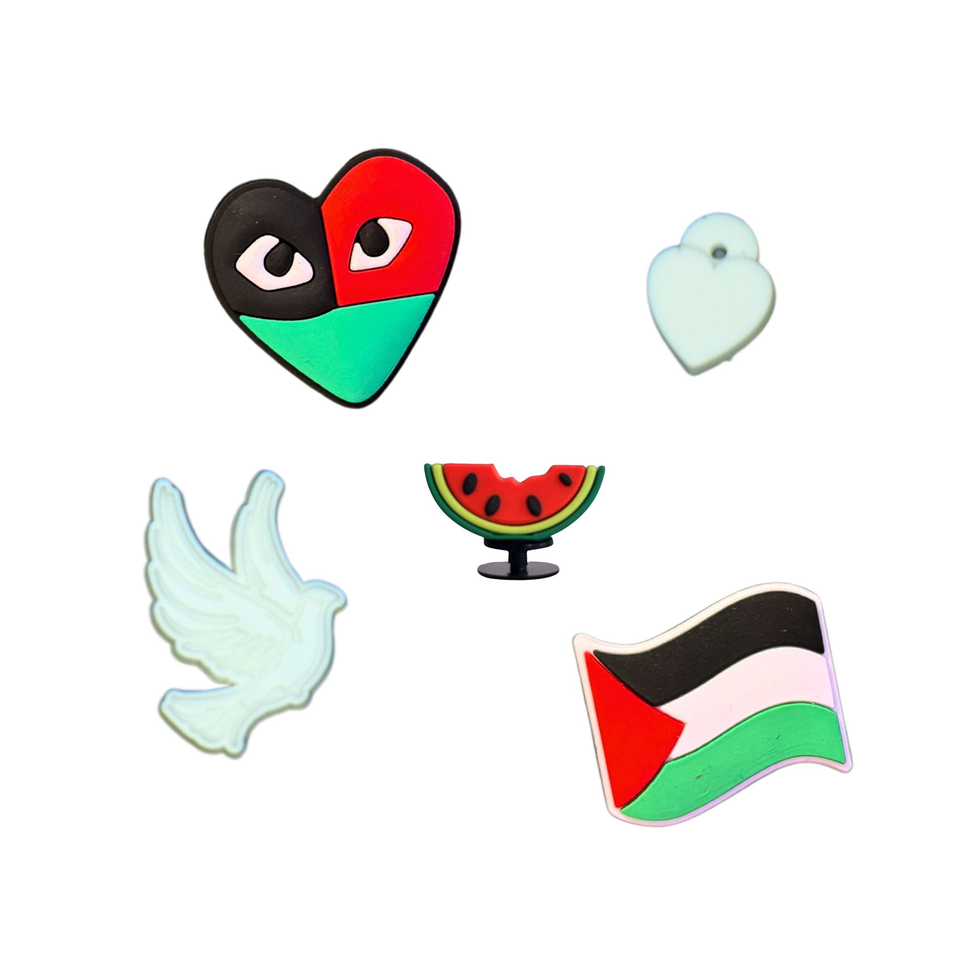 Mini pack de 5 pin's - Palestine