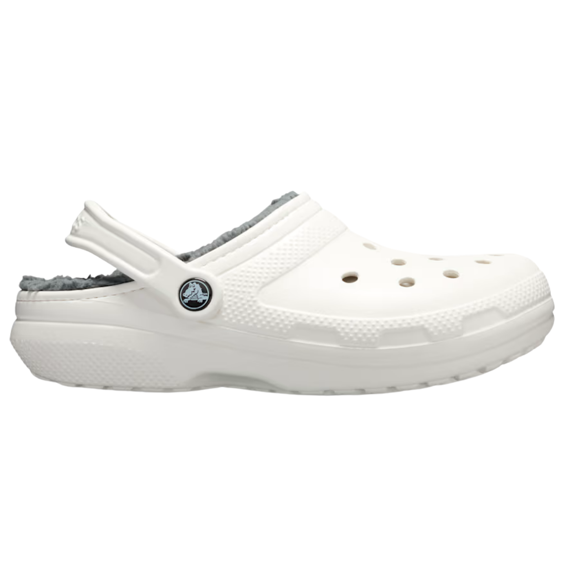 Crocs à Fourrure Blanche