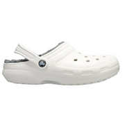 Sabot Crocs à Fourrure Blanche