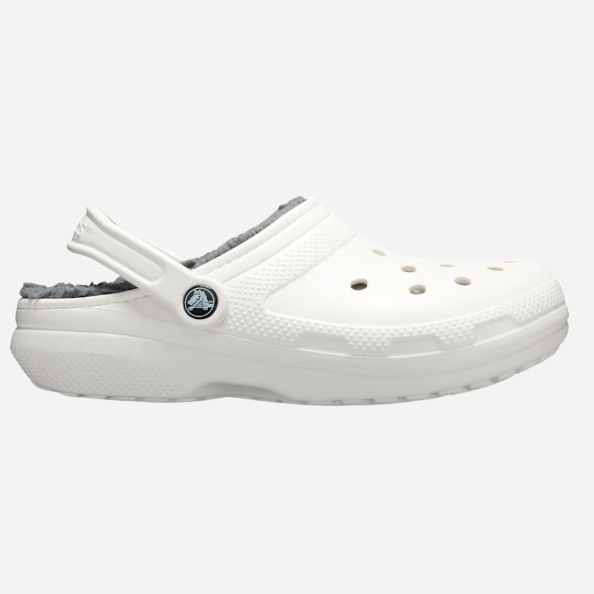 Crocs à Fourrure Blanche