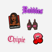 Mini pack de 5 pin's - Baddies