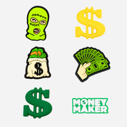 Pin's pour Clogs - Money