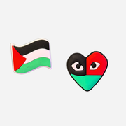 pins pour clogs palestine
