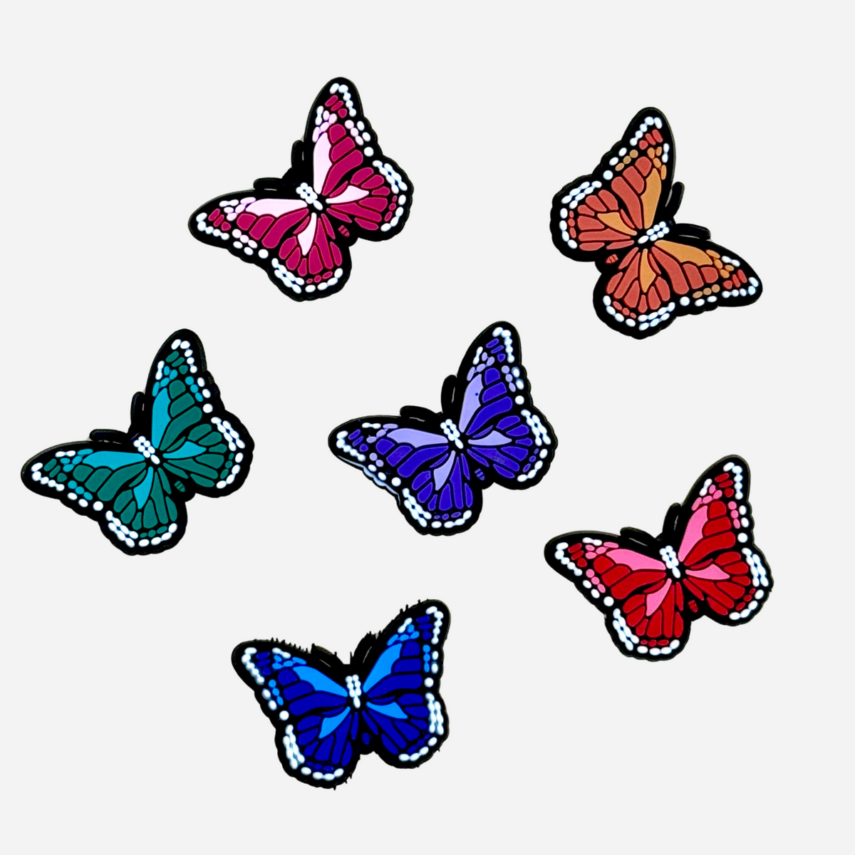 pins pour clogs papillon
