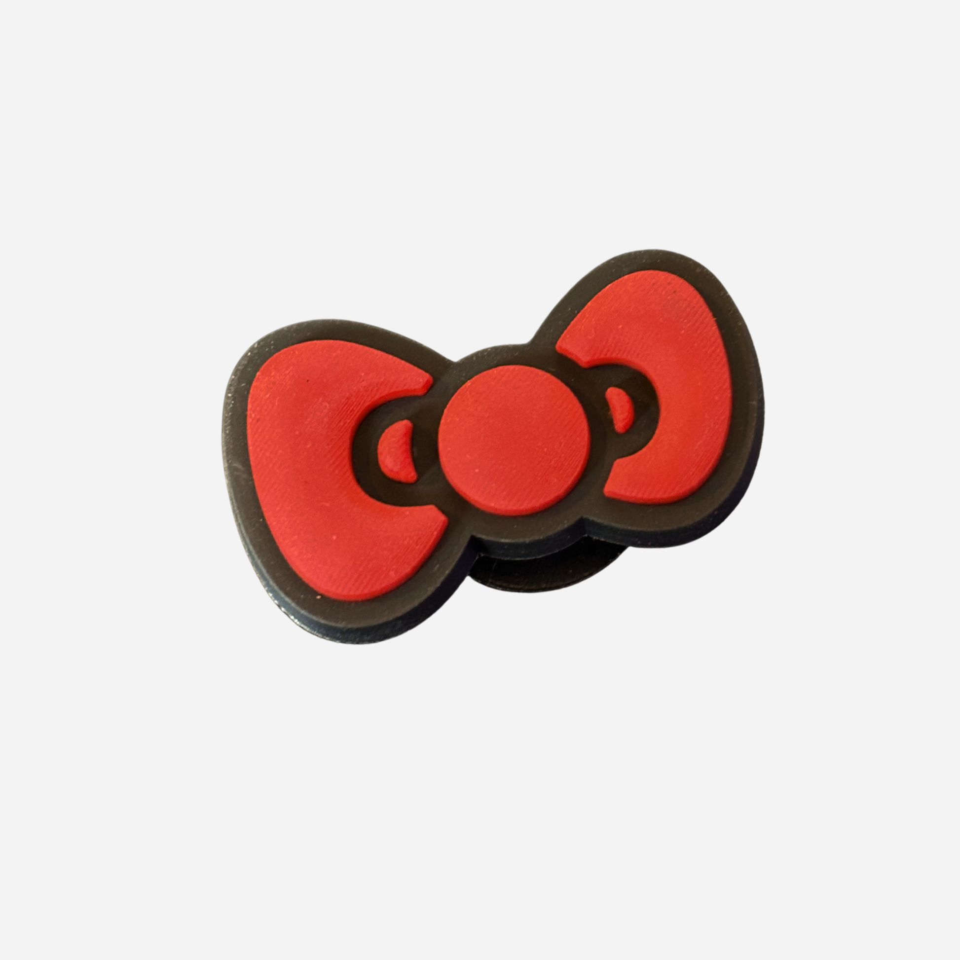charms clogs noeud hello kitty rouge