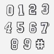 Clogs charms - Numbers