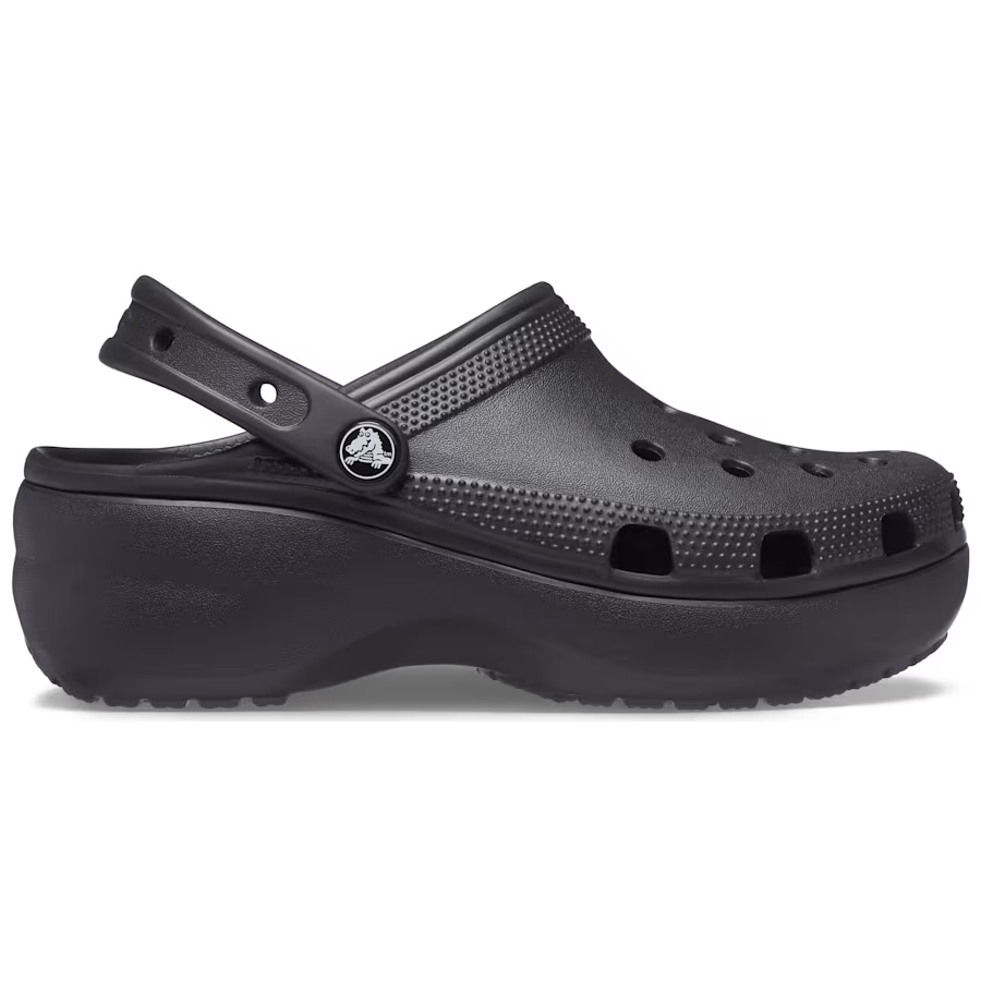 Crocs à Plateforme Noire