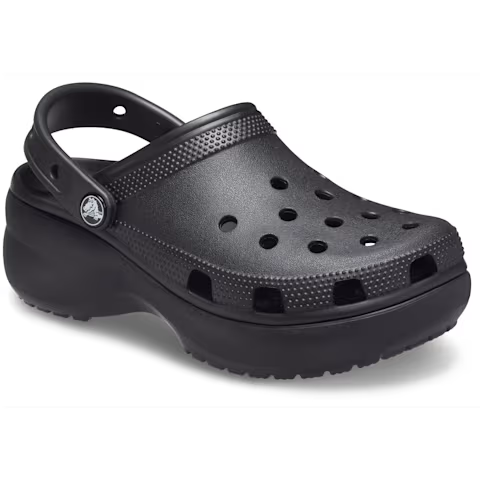Crocs à Plateforme Noire