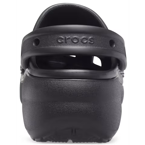 Crocs à Plateforme Noire