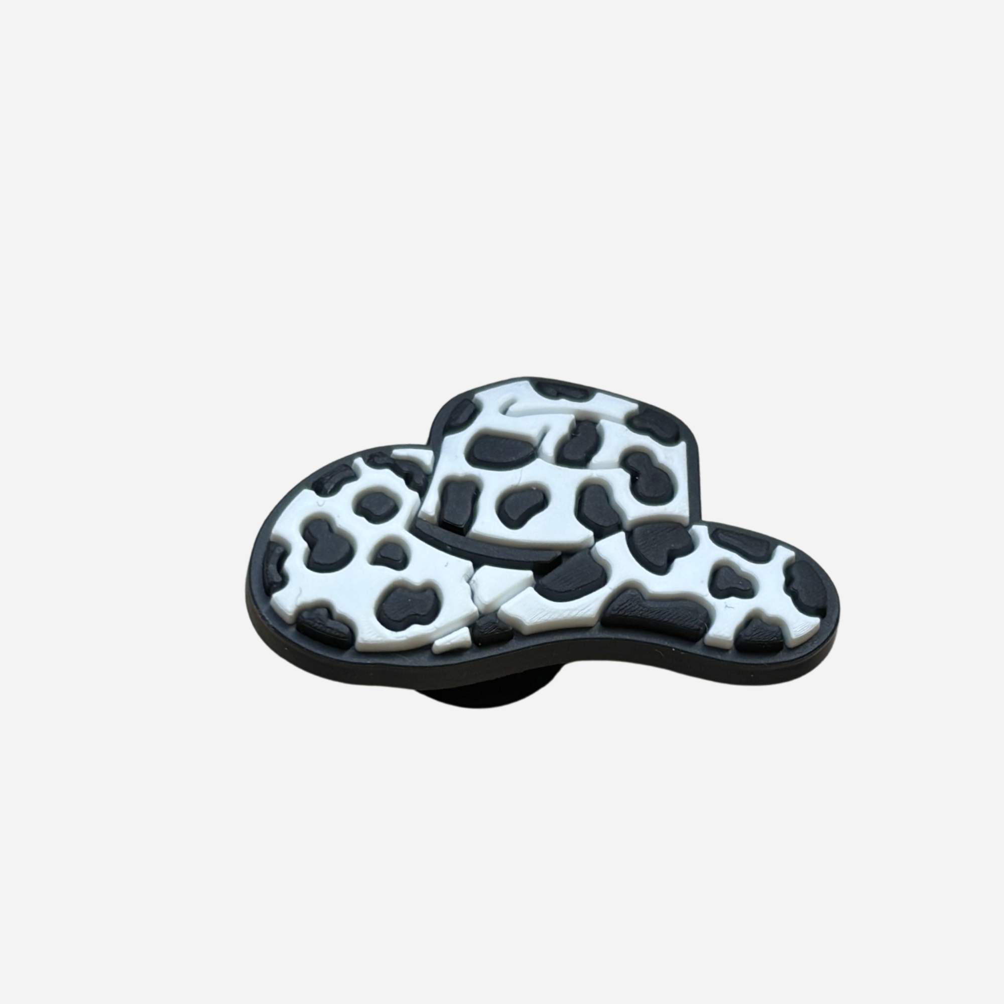 Pin's pour Clogs - Motif Vache Noir & blanc