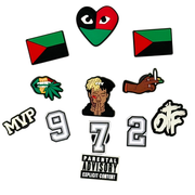 Pack 12 Pin's pour Clogs - Martinique