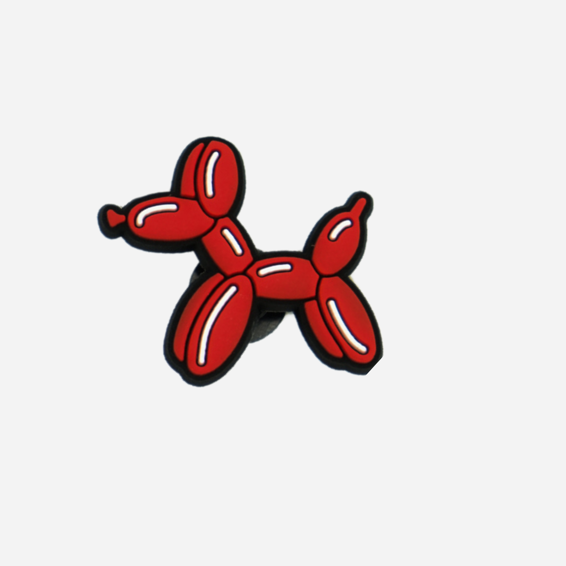 pins chien ballon rouge