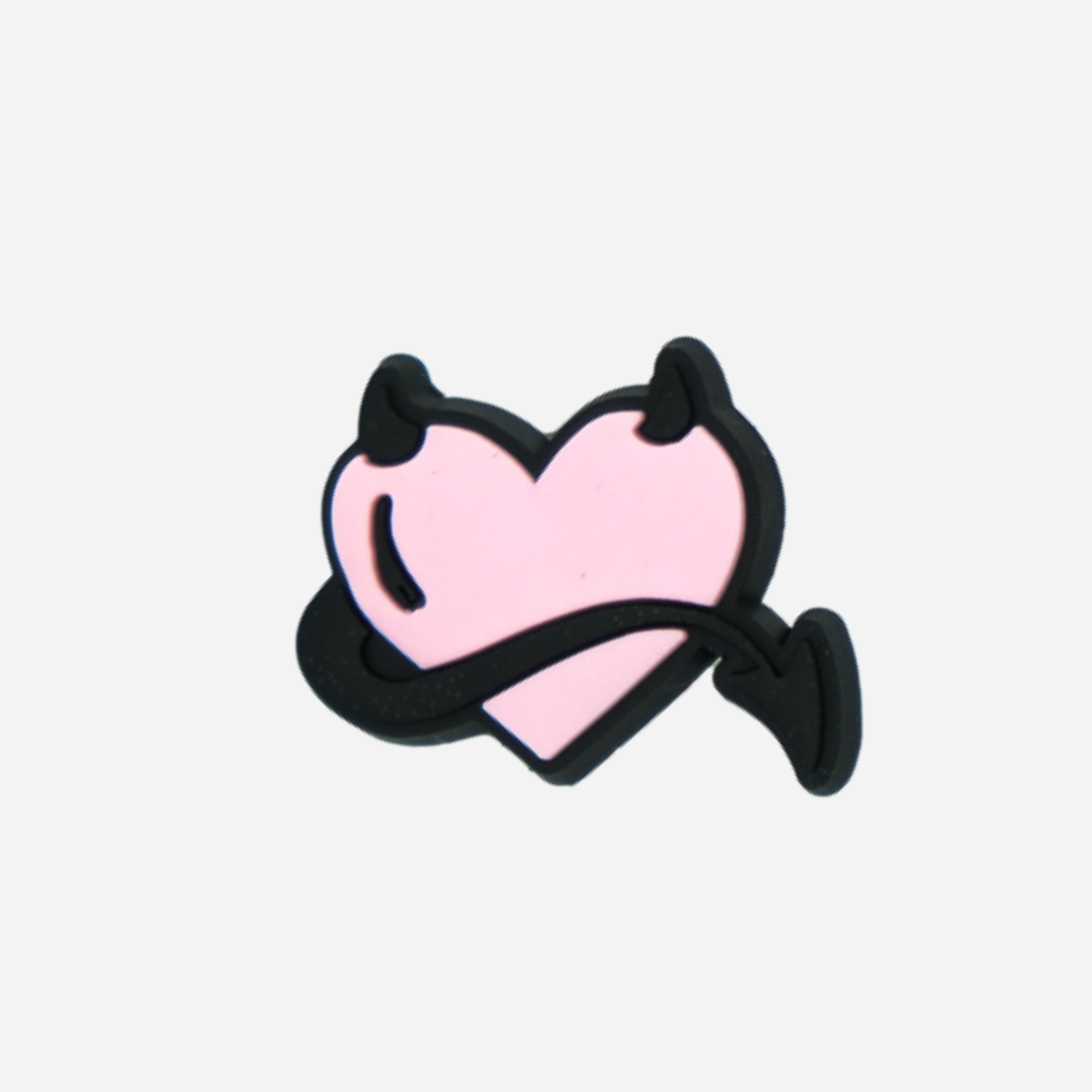 pins coeur fleche rose