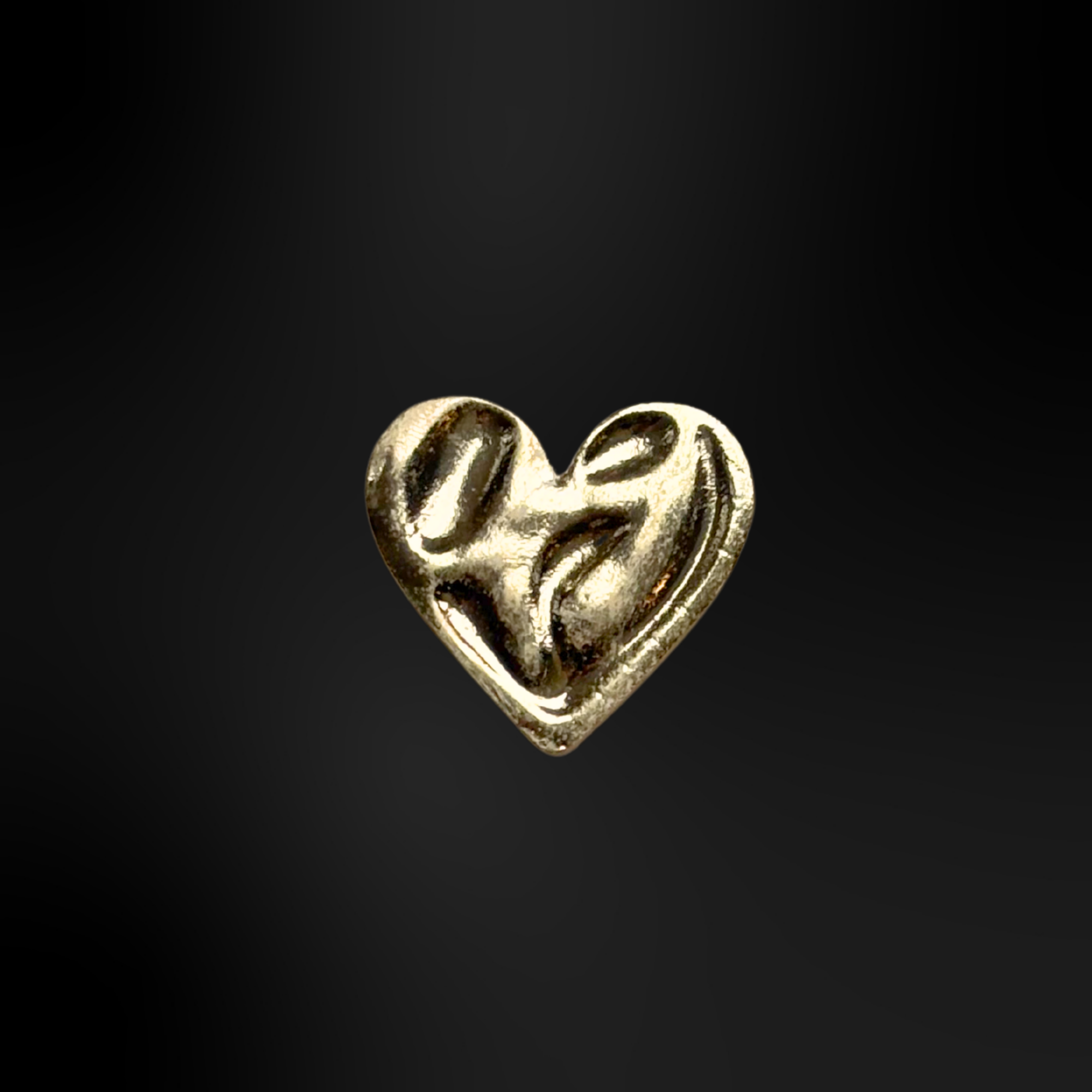 pins coeur or
