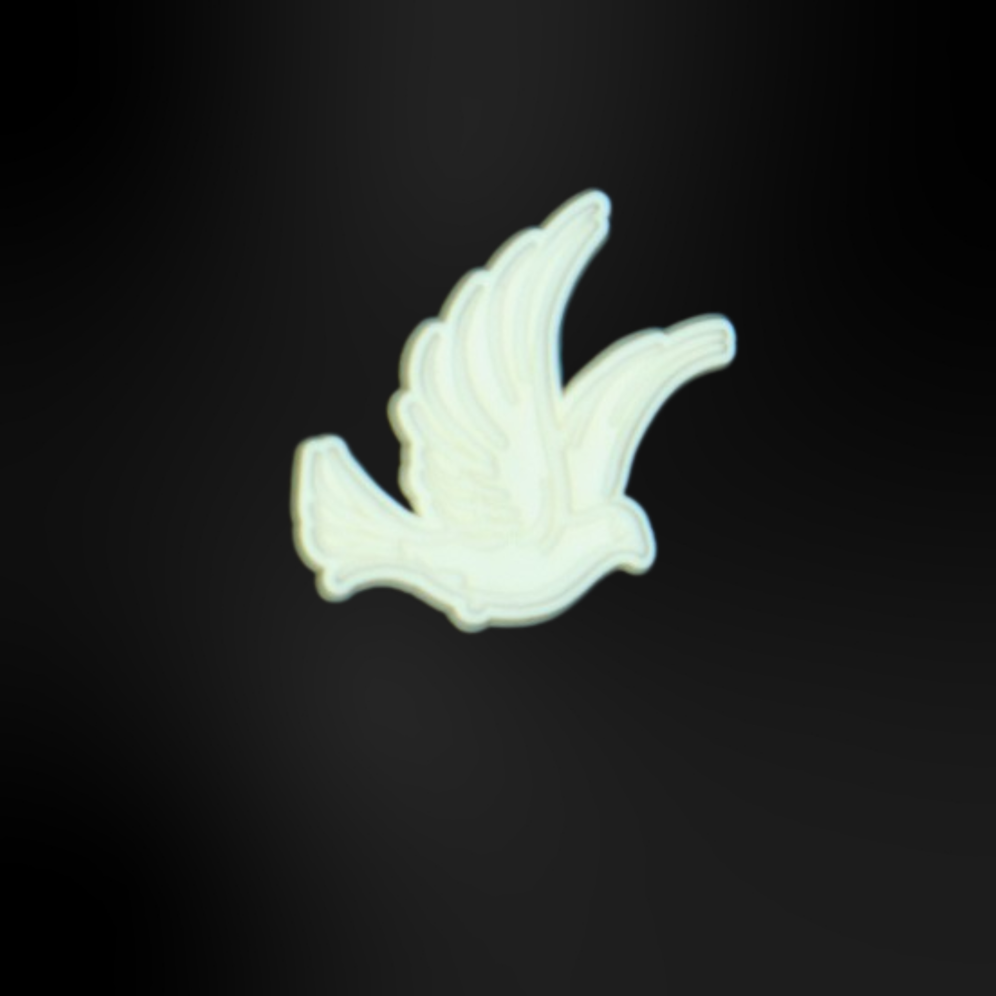 pins colombe blanc