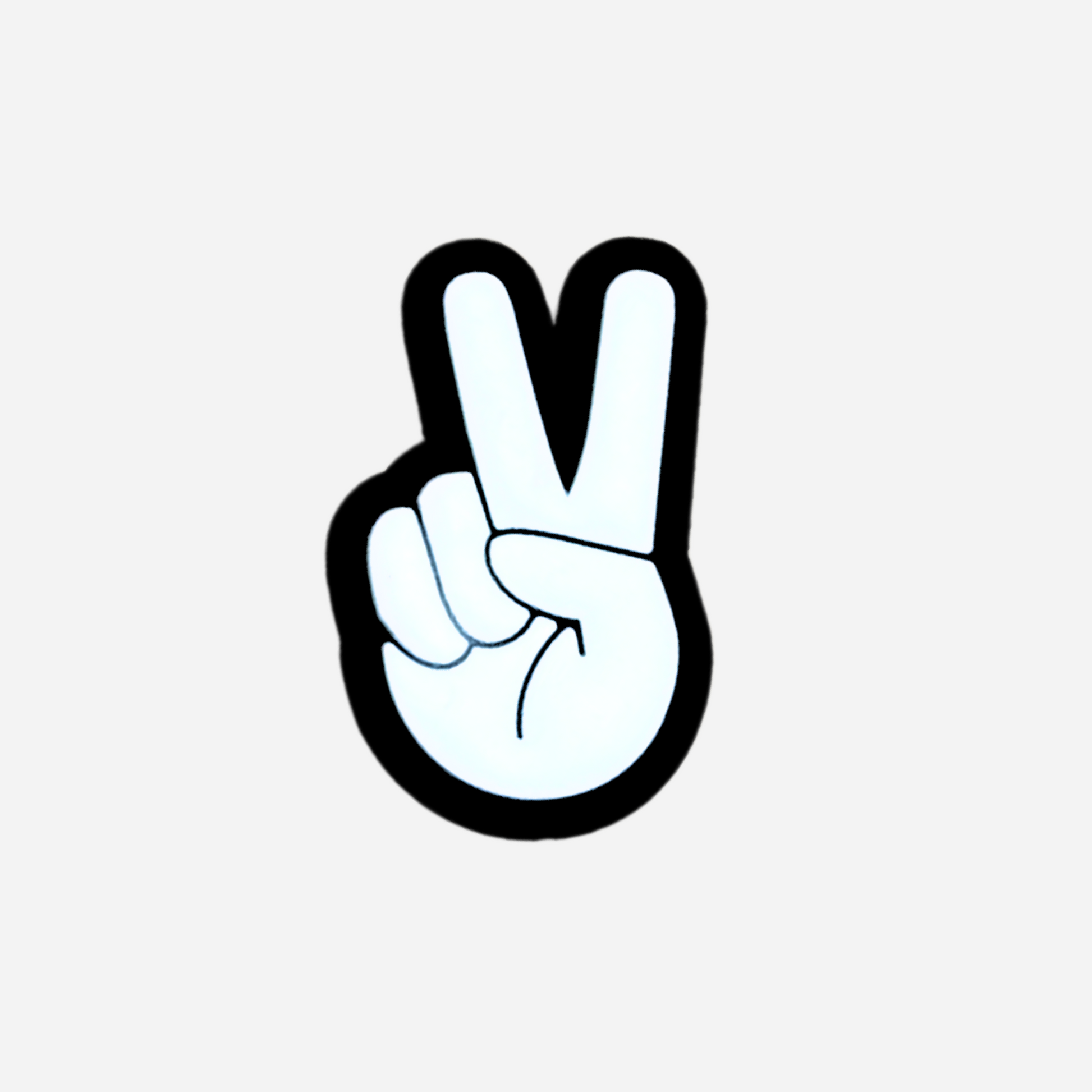 pins doigt peace