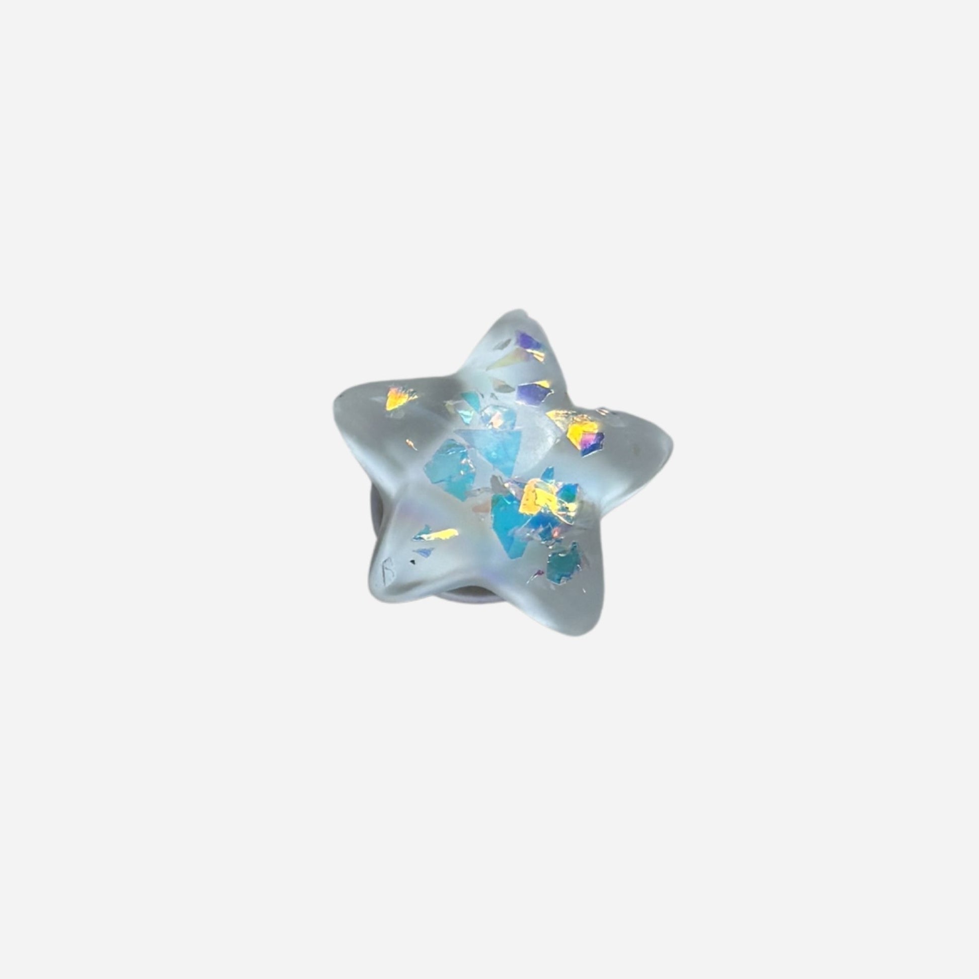 pins etoile resine bleu