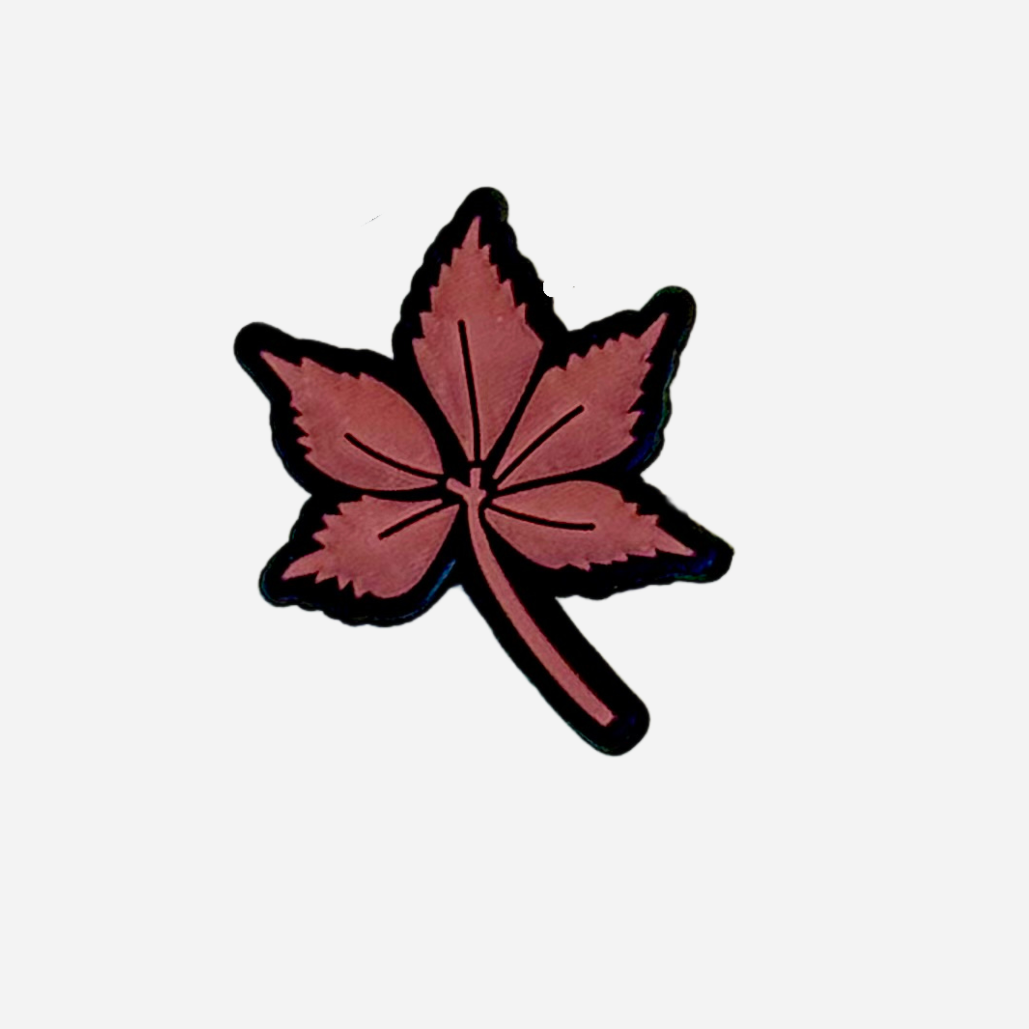 pins feuille d'erable marron