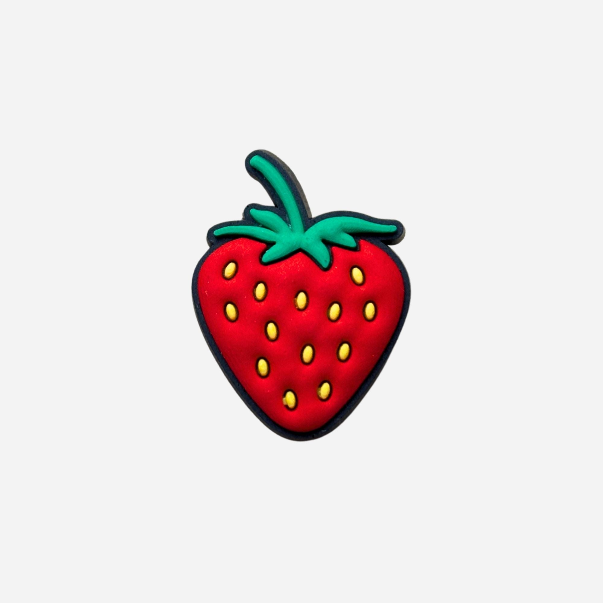 pins fraise rouge