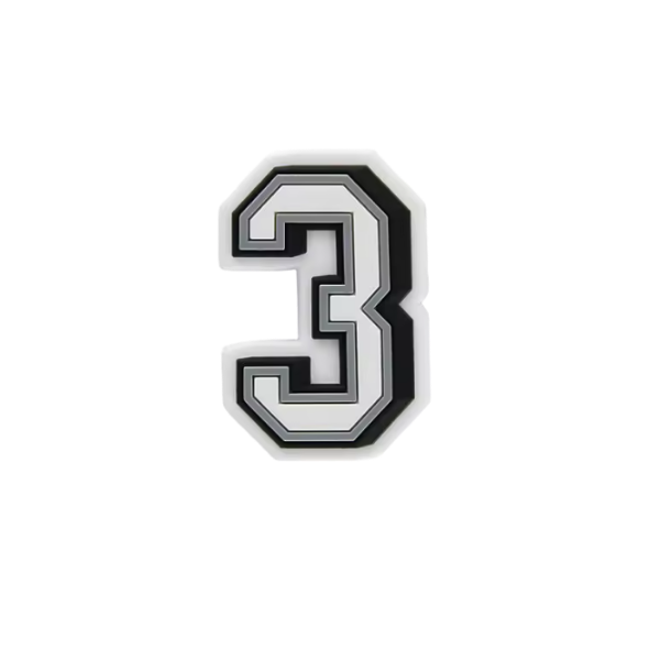pins lettres 3 noir