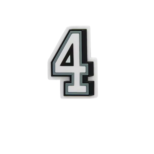 pins lettres 4 noir