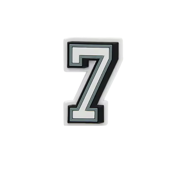 pins lettres 7 noir