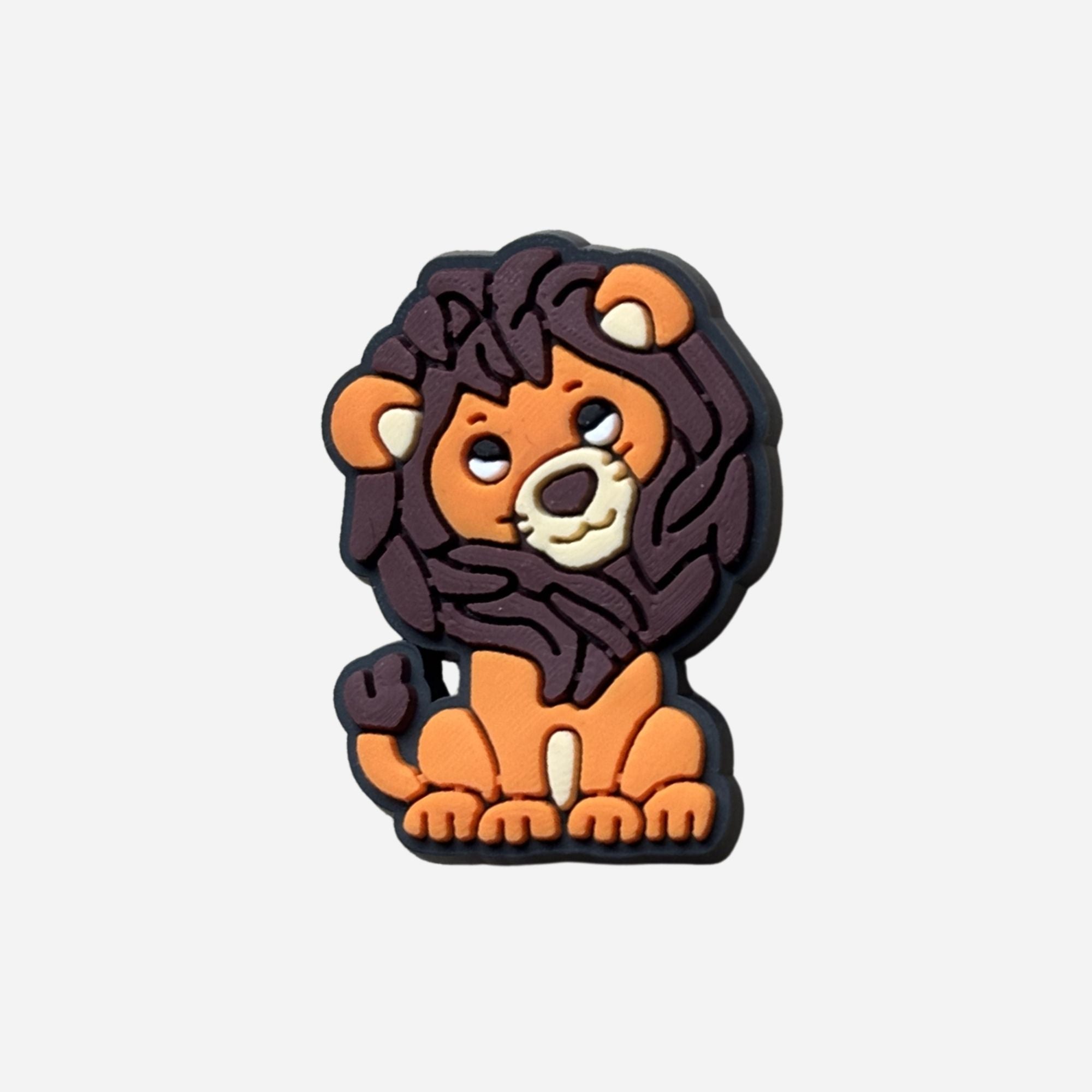 pins lion orange