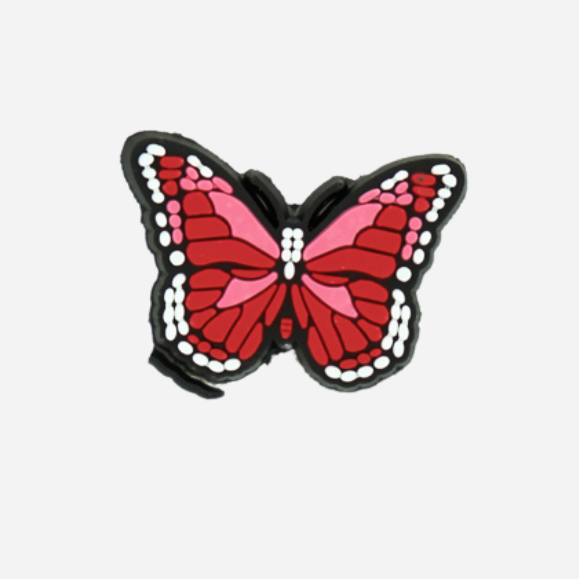 pins papillon rouge