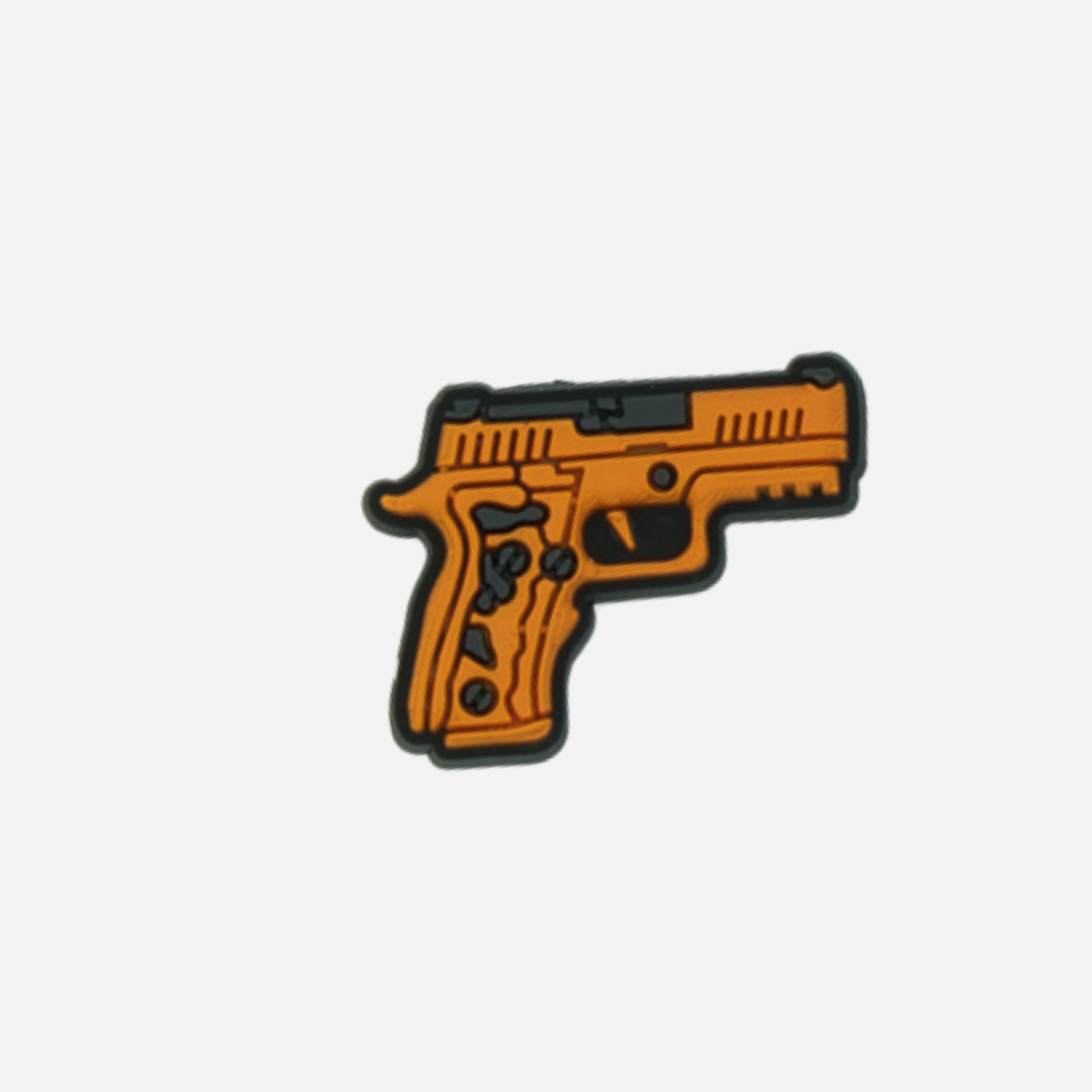 pins pistolet orange