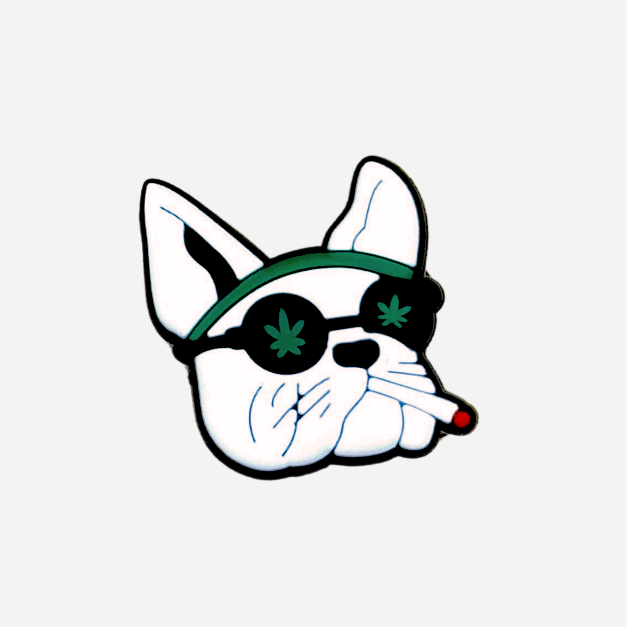 pins pour clogs chien weed