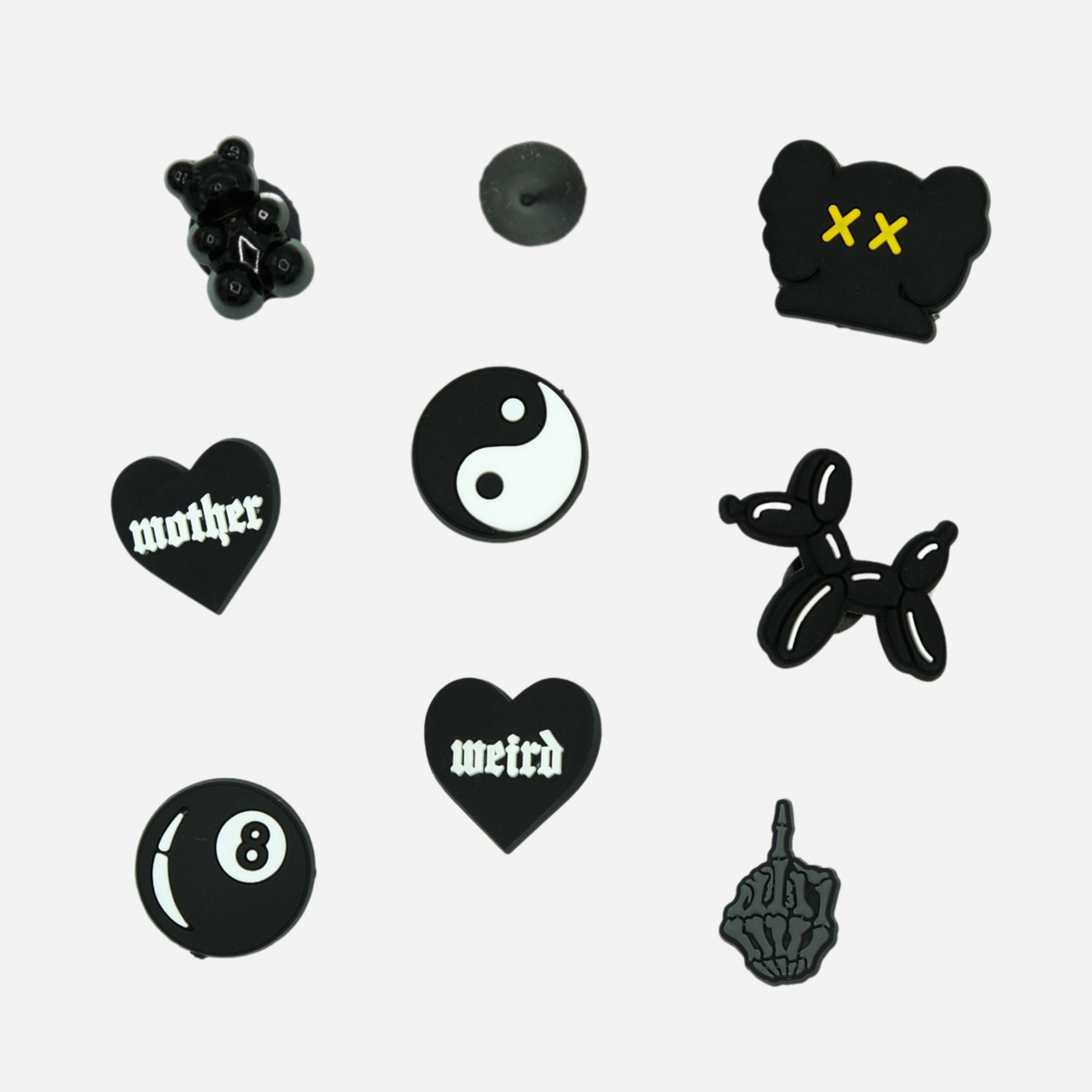 Pin's pour Clogs - Noir – Pimp-it.store