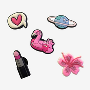 charms para clogs pinky holiday
