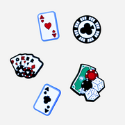pins pour clogs poker