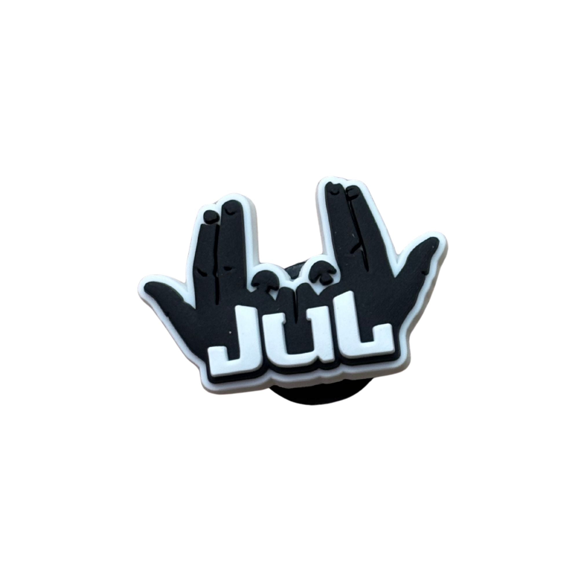 pins signe jul main noir